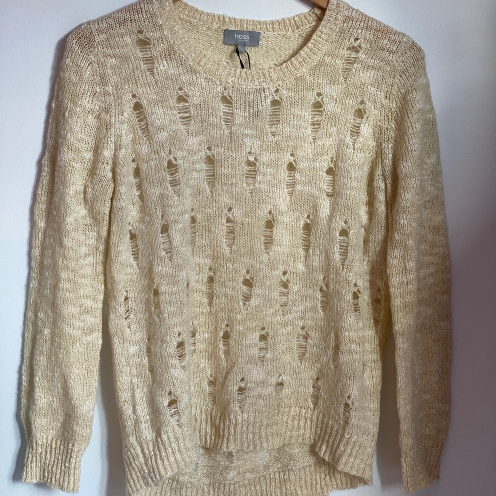 Hoss Holey sweater